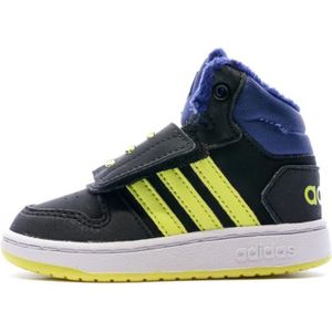 BASKET Baskets enfant Adidas Hoops Mid - Noir/Marine - Fe