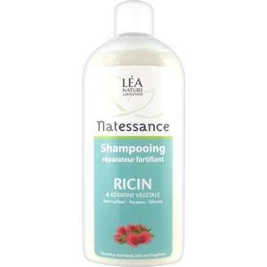 SHAMPOING Natessance Shampooing Réparateur Fortifiant Ricin 500ml