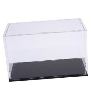 40x20x20cm protection vitrine acrylique pour stockage de figurines