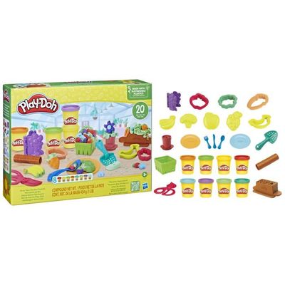 Lot De 7 Accessoires Pâte à Modeler – Moules, Couteaux, Pochoirs – Coloré, Sans Bords Tranchants – Dès 2 Ans