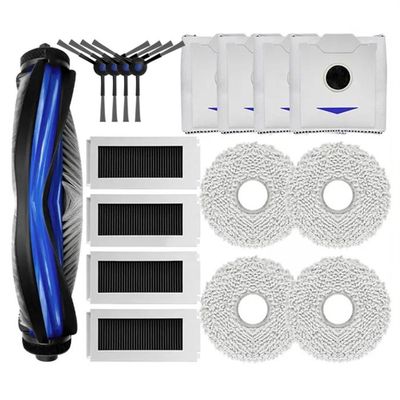 Kit Accessoires Pour Ecovacs Deebot N30 Omni / N30 Pro Omni - Brosses, Filtres HEPA, Sacs à Poussière