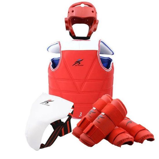 Équipement Protection Taekwondo & Karaté – Protège-Bras & Jambes EVA Épaissi – Unisexe Adulte/Enfant Pour Sparring & MMA