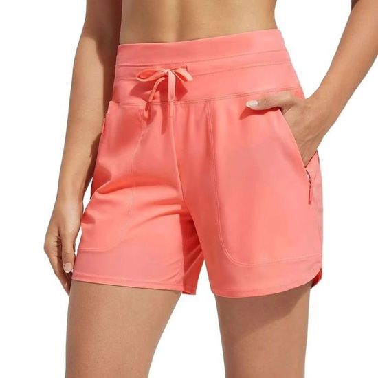 Short De Maternité Taille Haute - Pour Femme Enceinte - Confortable, Extensible - Idéal Sport, Yoga, Quotidien