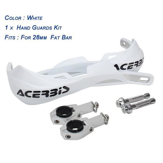 Garde-mains Moto Pour Suzuki GSR600, Bandit, V-Strom 650, GSXR600… - Protection Guidon Noir