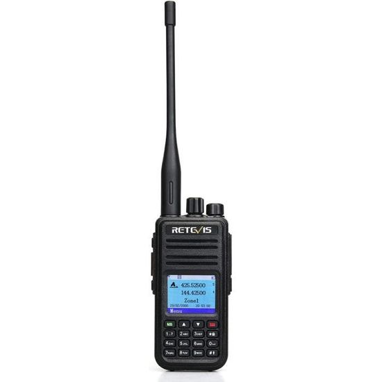 Talkie-walkie Retevis RT81 - IP67 étanche - 32 Canaux Numérique/analogique - 2 Pièces - Pour Chantier, Sécurité