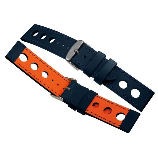 Bracelet de montre VINTAGE marque ZRC Sport Rallye RacingAcier plaqué