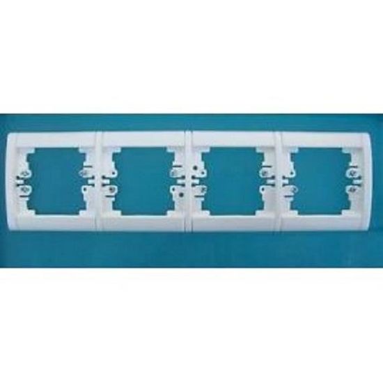 LEGRAND SAGANE Opalis (Blanc) Triple Plaque Horizontal 85008 (850 08