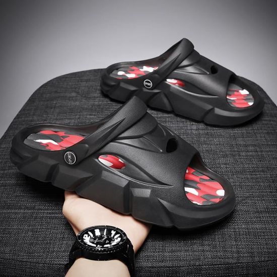 ChayChax Tongs Homme Sport - Sandales Décontractées Antidérapantes - Pour Plage Et Piscine