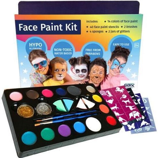UKCOCO Set De Éponges De Peinture Pour Garçon Fille Kit Créatif DIY
