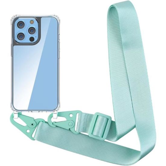 Coque Avec Collier Tour De Cou Pour IPhone 7/8/SE 2020/SE 3 - Silicone Souple Rose Gold