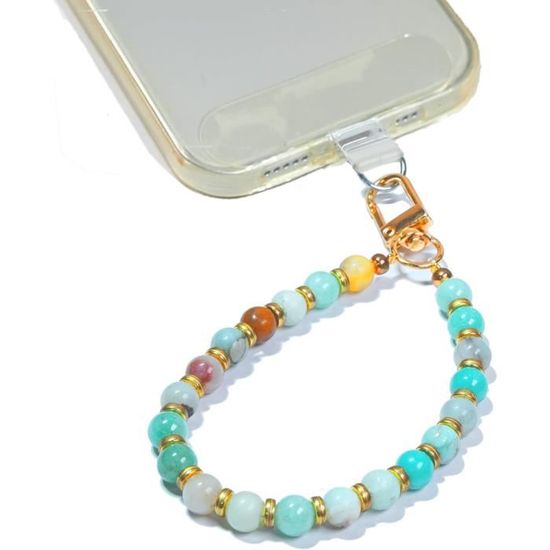 Cordon De Sécurité Vert Pour Téléphone - Lanière Universelle 60cm, Robuste (7mm), Avec Attache - Neuf