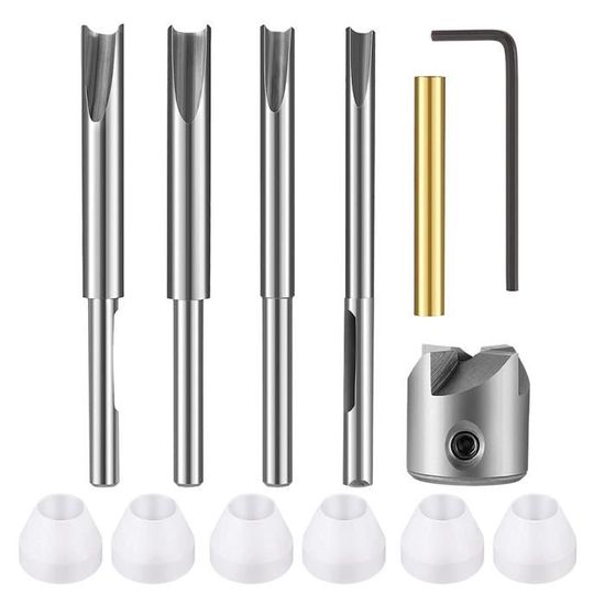 WEBEEDY 30 Pièces Bagues De Stylo Blanches Pour Tournage Et Finition CA