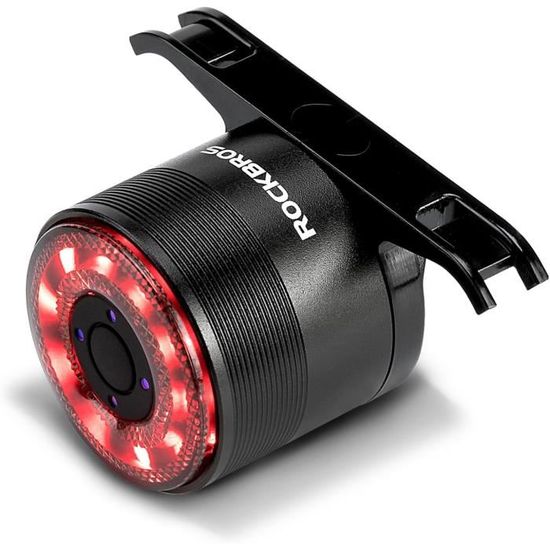 LED Eclairage Arrière Vélo,Lampe Vélo LED Rechargeable USB Clignotant 2