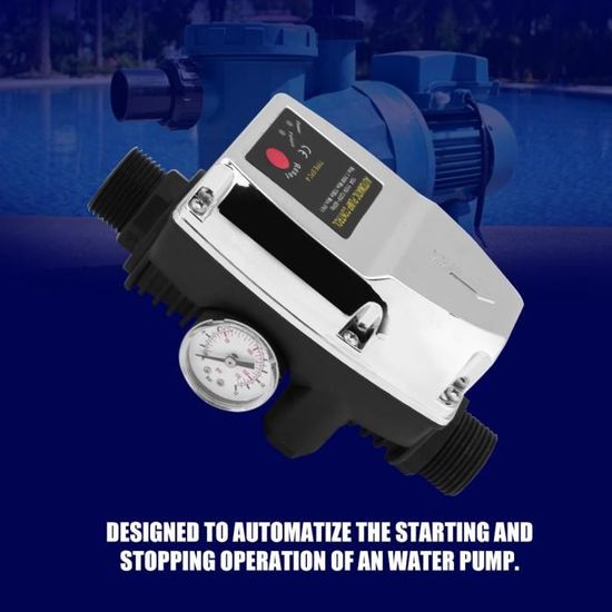 Régulateur De Pression Automatique Pour Pompe à Eau - 110V 145PSI - Pressostat électronique