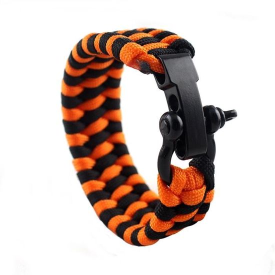 Gabarit de Tissage de Paracorde, Kit de Gabarit de Bracelet de Paracorde en Acier Inoxydable Réglable Pratique pour l'Alpinisme Kaki, Orange Gabarit de Tissage de Paracorde, Kit de Gabarit de Bracelet de Paracorde en Acier Inoxydable Réglable Pratique pour l'Alpinisme Kaki, Orange