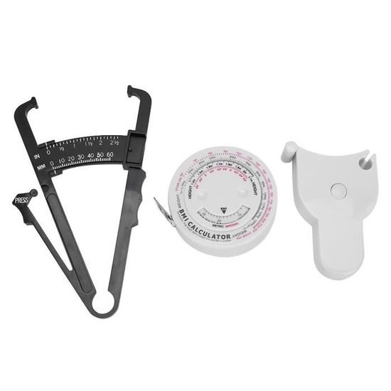Fdit Calibre de graisse corporelle Appareil de mesure de la graisse