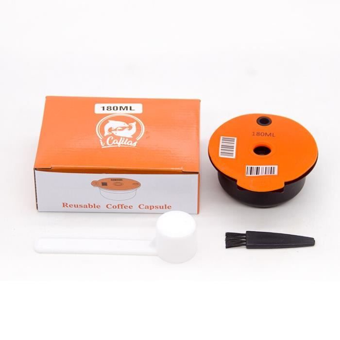 Capsules de café rechargeables, 60ml180ml, pour Machine à café Tassimo