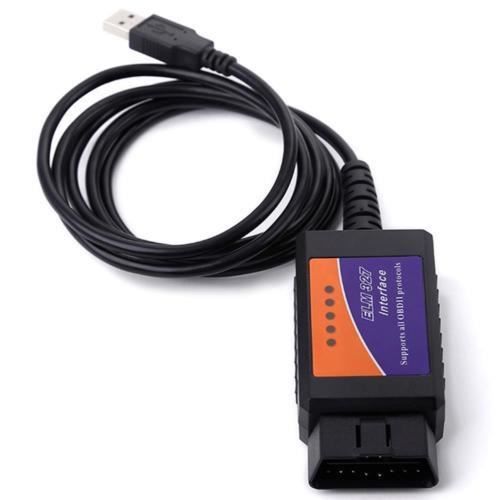 V1.5 ELM327 CAN-BUS OBD2 OBD Auto Car USB Diagnostic Interface Code Scanner VE