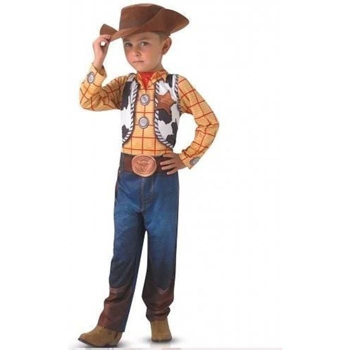 TOY STORY Déguisement classique Woody - Jaune