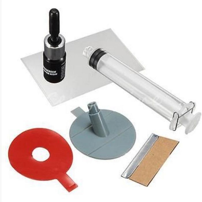 Kit Reparation Pare Brise Eclat DIY Voiture Auto Verre Reparer Outil Fenetre