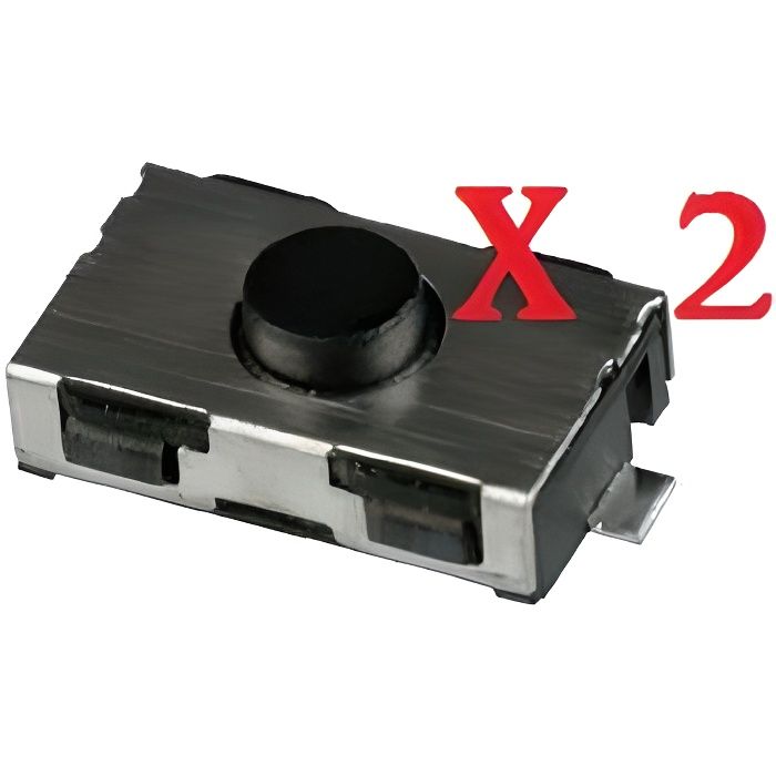 LOT 2 boutons switch pour clé plip peugoet 106 206 307 406 et citroen C1 C2 C3 ©topalli