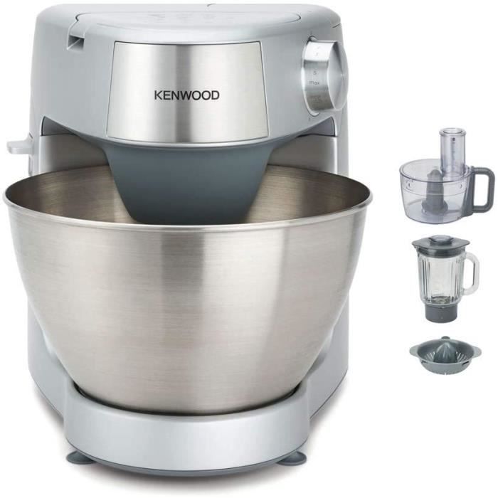 robot patissier Kenwood Prospero KHC29H0WH Robot de cuisine multifonction bol 43 L meacutelange battre et peacutetrir mixeur de 64