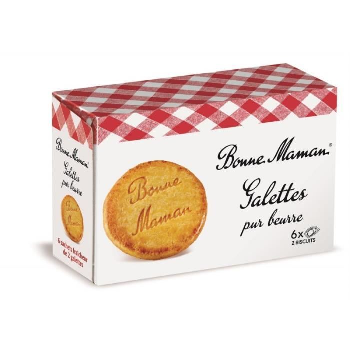 BONNE MAMAN - Grandes Galettes 170G - Lot De 4