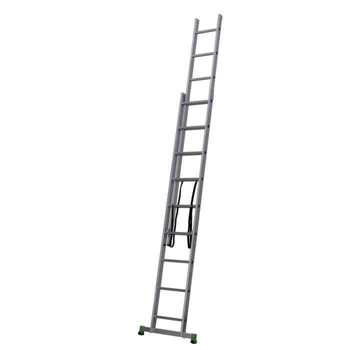 CENTAURE Échelle transformable 2 plans CLT2 - 2,6 m / 4 m - 2 x 9 barreaux