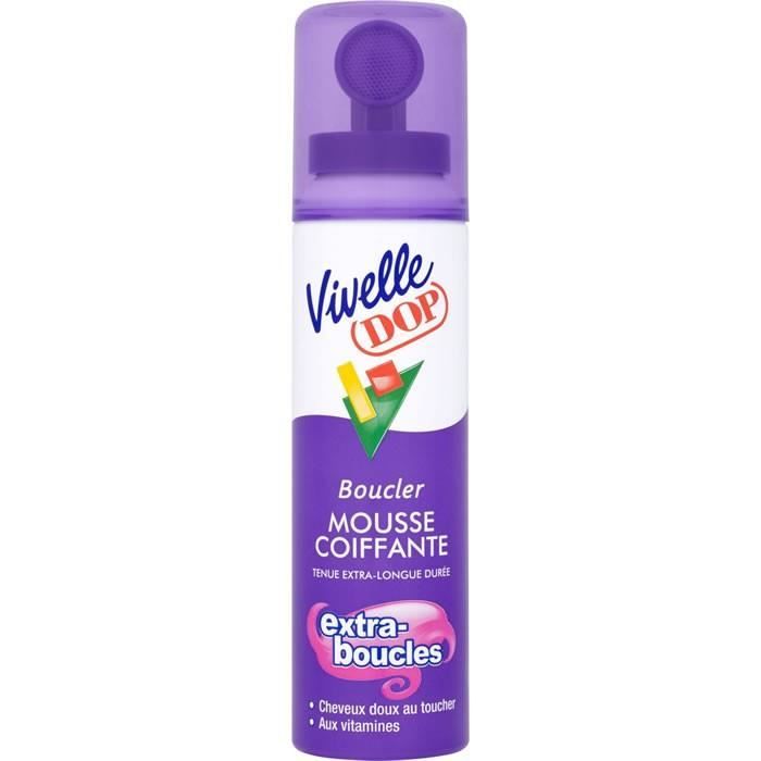 LOT DE 5 - VIVELLE DOP : Mousse coiffante extra-boucles 150ml