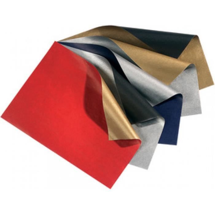 folia Papier cadeau de Noel -Bicolor-, argent/noir 0,000000 Noir