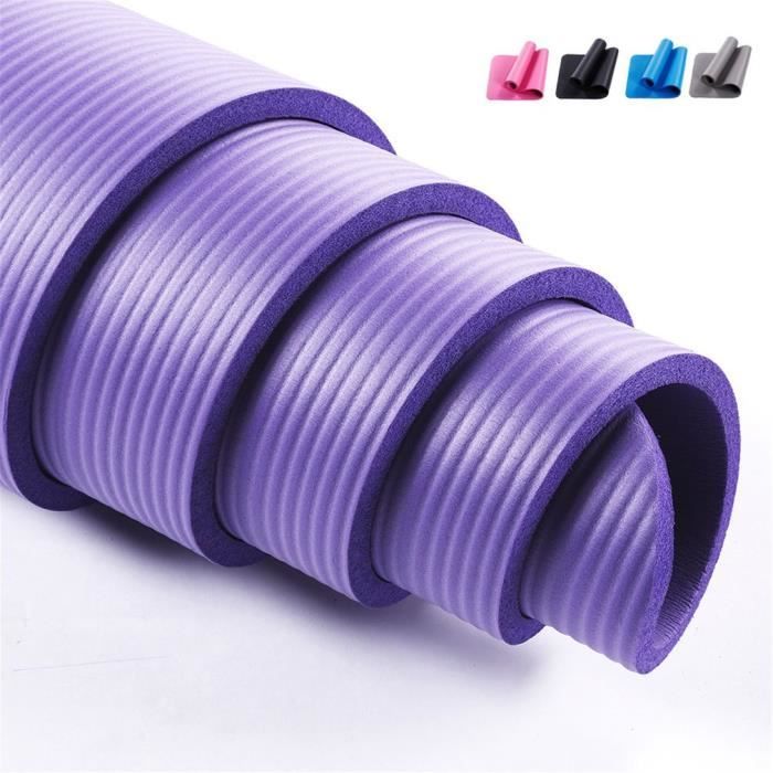 183*61*1cm tapis de yoga, ute densité durable et anti-dérapant Pilates