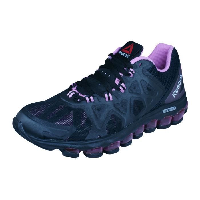 Reebok ZJet Burst Chaussures de course pour femme Noir 3.5