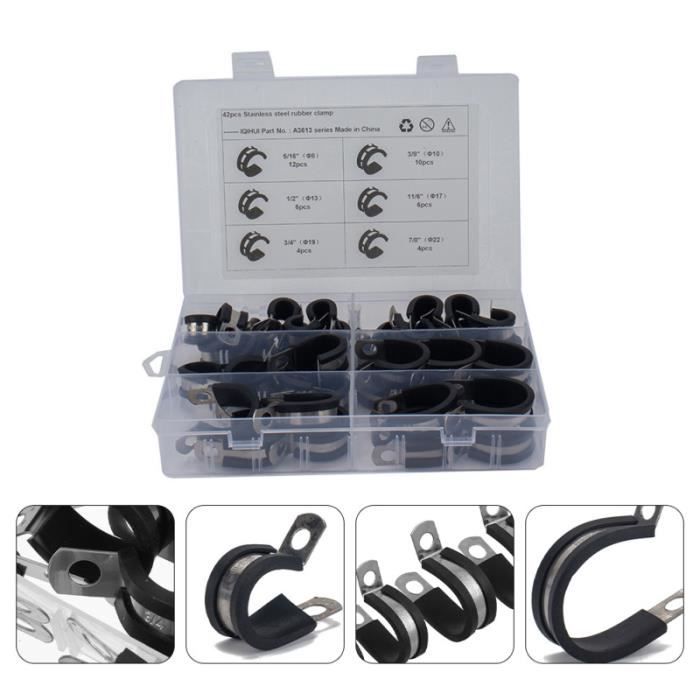 42 PCS CLIP PLACE PROPRIÉTÉ DURABLE PROFESSIONNELLE POUR TUYAUDE TUBE ballon de football football