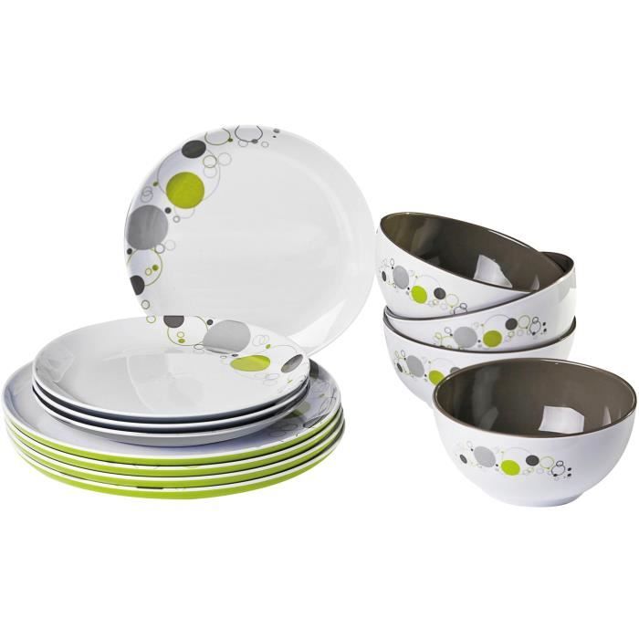 Pack Vaisselle Mélamine Space