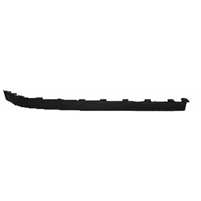 Spoiler avant droit OPEL CORSA C phase 2, 2003-2006, noir, bas pare chocs avant, Neuf.