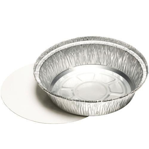 Plats en aluminum avec couvercles rond 1000 ml …