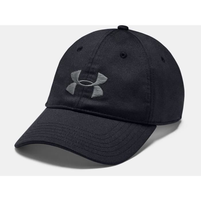 Casquette réglable Under Armour Twist - noir chiné/gris foncé/noir - TU