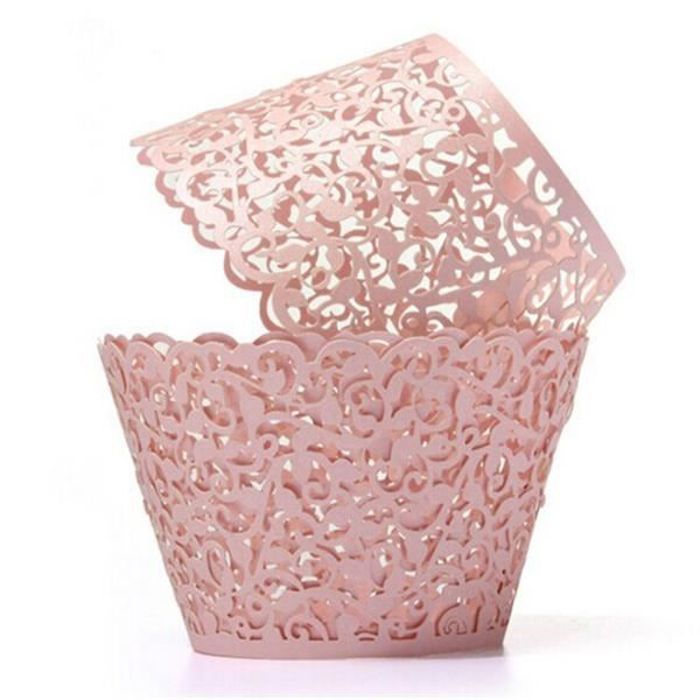 50pcs coupe au laser des emballages de petits gâteaux décorations de mariage anniversaire fête de MULTICUISEUR ELECTRIQUE