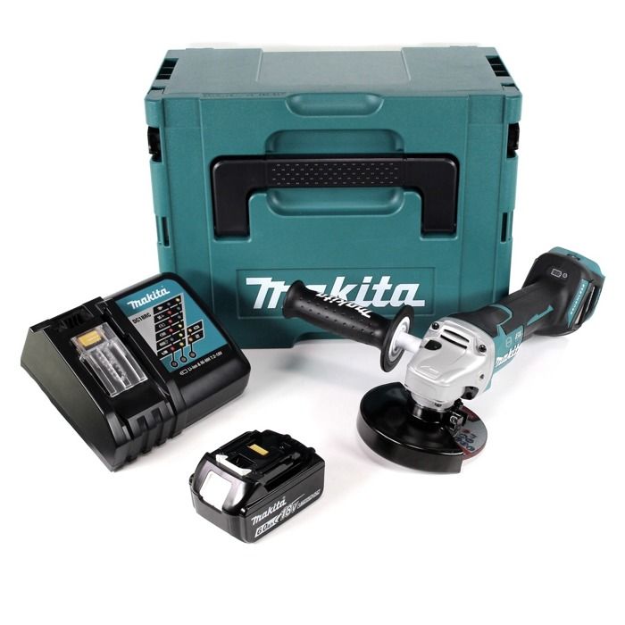 Makita DGA 517 RG1J Meuleuse d'angle 18V sans fil - vue 6
