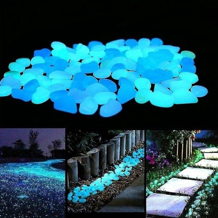 Meilleurs prix pour Lot de 100 pierres lumineuses pour jardin aquarium blanc Label
