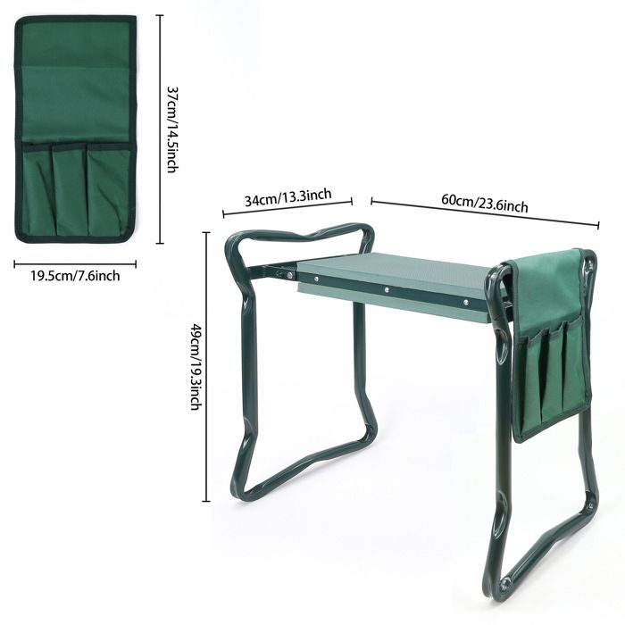 Banc Agenouilloir Réglable Siège à Genoux De Jardinage Axaooqeld - Avec Coussin - Réglable - Protection Genoux - Noir/Argent Siege A Genoux Banc Agenouilloir Réglable Siège à Genoux De Jardinage Axaooqeld - Avec Coussin - Réglable - Protection Genoux - Noir/Argent Siege A Genoux