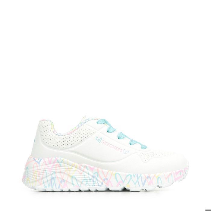 564 Skechers Uno Lite Lovely Luv Baskets fille