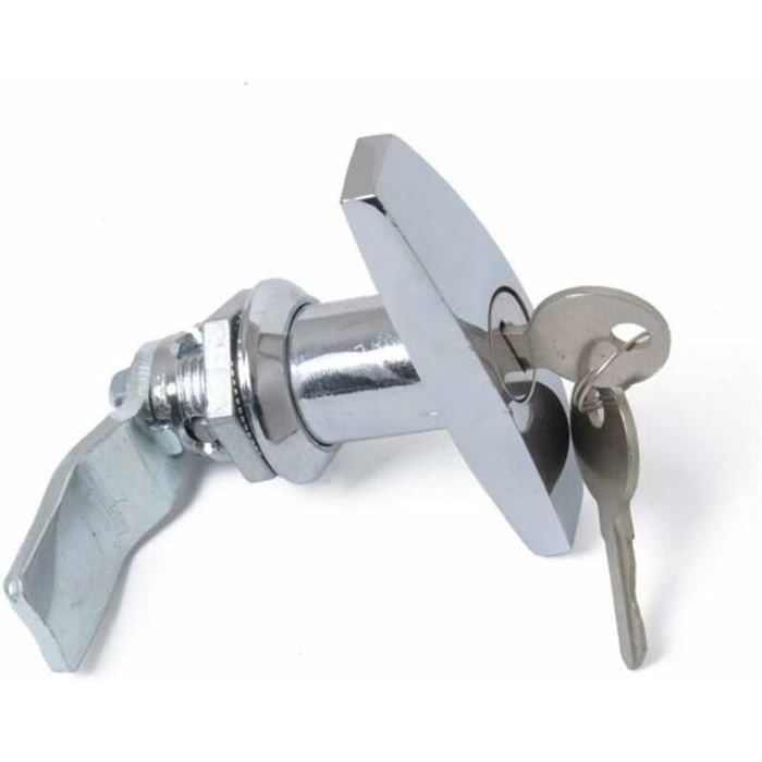 Verrous Antivol Pliables En T - Acier Inox 304, Pour Caravane, Camping-car, Camion, Ouverture 9,5x10,2 Cm