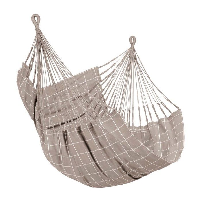 Chaise hamac simple - La Siesta : Chaise hamac simple Cumbia Outdoor comfort La Siesta gris - Gris