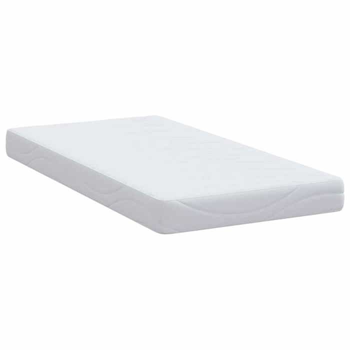 Matelas Blanc 80 x 160 cm Tissu 100% polyester_2 ans garantie_89863