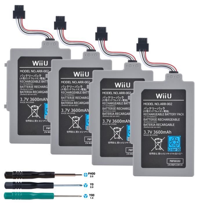 Batterie pour Nintendo Wii U Gamepad - 3600 mah - WUP-012 - Autre  accessoire gaming - Achat & prix