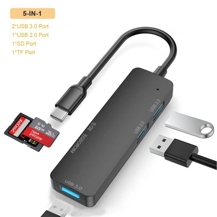 7 in 1 Extension Dock Hub Type-C to HDMI 4K with PD charging
