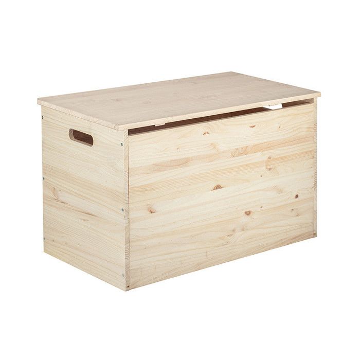 Coffre de rangement - ASTIGARRAGA - 80 x 40 x 50 cm - Pin massif -  Multifonction Coffre de rangement - Achat / Vente Coffre de rangement -  ASTIGARRAGA - 80 x 40 x 50 cm - Pin massif - Multifonction - Cdiscount