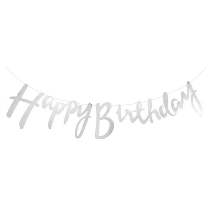 1 3 Metres Joyeux Anniversaire Bannieres Feuille De Papier D Anniversaire Suspendus Decorations Pour Articles De Fete Achat Vente Banderole Banniere Soldes Sur Cdiscount Des Le Janvier Cdiscount