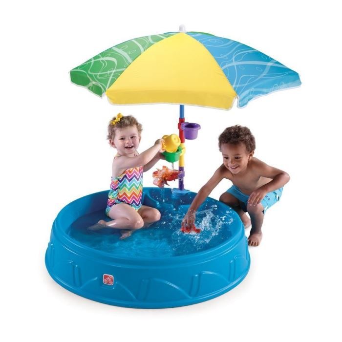 STEP2  Play & Shade Pool Plastique Rond 1.016x1.016m H1.27m